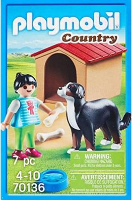Playmobil Country - Hofhund mit Hütte (70136) Playmobil-Figur und Hund