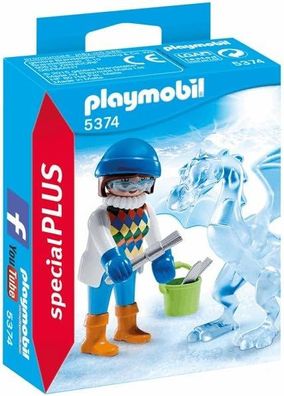 Playmobil Special Plus - Künstlerin mit Eisskulptur (5374) Playmobil-Figur