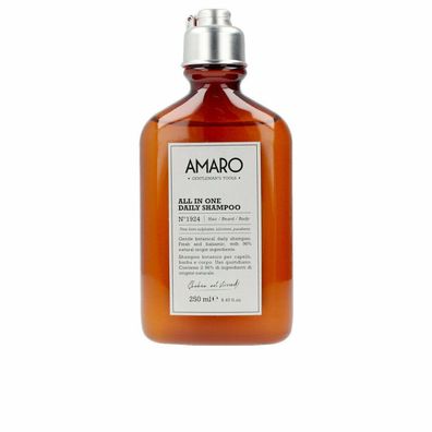 Farmavita Amaro All In One Daily Shampoo N1924 Hair-Beard-Body 250ml
