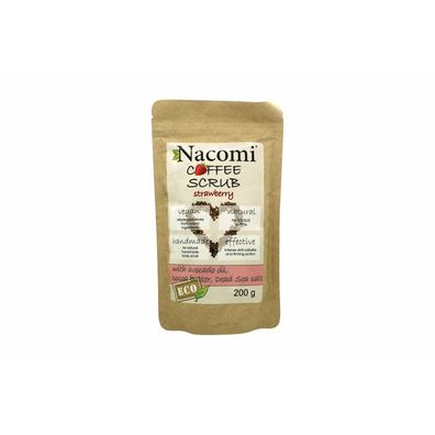 Nacomi Coffee Scrub 200g - Strawberry