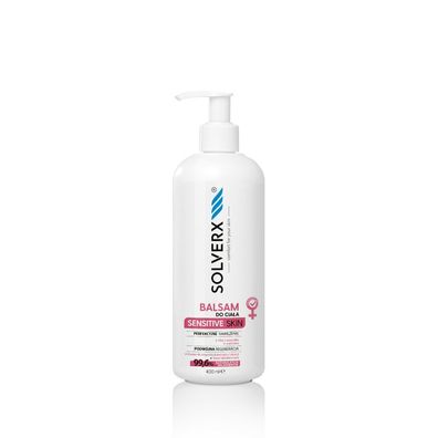 Solverx Sensitive Skin Body Lotion 400ml - Pumpe