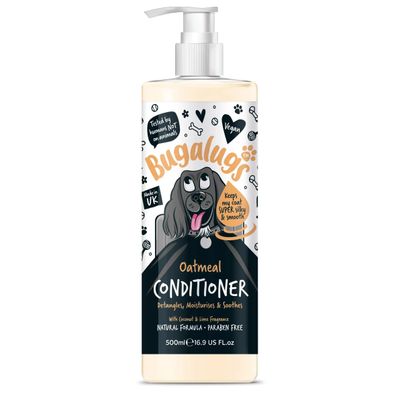 Bugalugs Oatmeal Hundeconditioner Haarspühlung Fellpflege für Hunde