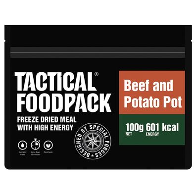 NEU Tactical Foodpack Outdoor Nahrung Rind Kartoffeltopf für Camping Survival Zelten