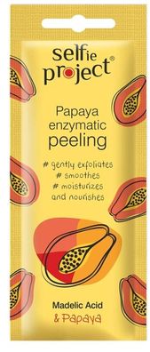 Selfie Projekt Papaya Enzym Peeling Gel, 8 ml
