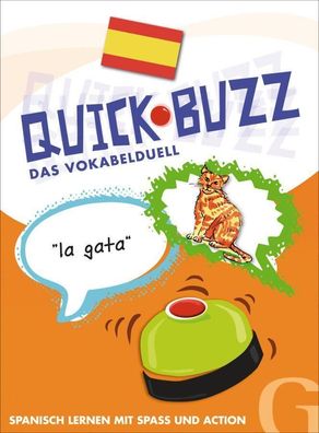 QUICK BUZZ - Das Vokabelduell - Spanisch Sprachspiel. Sprachspiel.