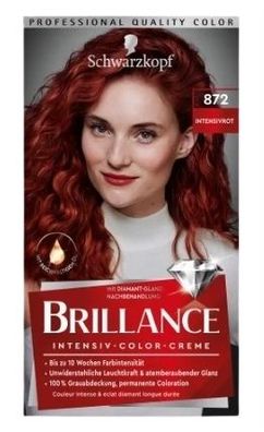 Schwarzkopf Brillance Intensivrot 872 - Haarfarbe