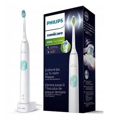 Philips Schallzahnbürste HX6807/24 mit Ladegerät, weißere Zähne in 1 Woche