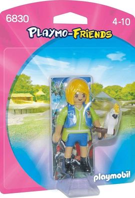 Playmobil Playmo-Friends - Tiertrainerin mit Kakadu (6830) Playmobil-Figur