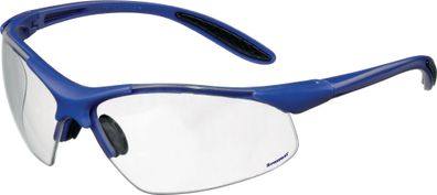 Schutzbrille Daylight Premium EN 166 Bügel dunkelblau, Scheibe klar PC PROMAT