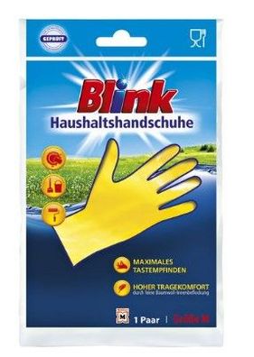 Blink Gummi-Handschuhe M - Reinigungshandschuhe