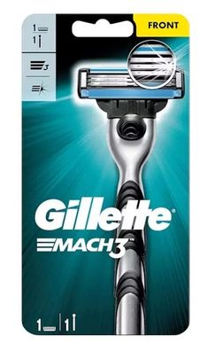 Gillette Mach3 Rasierapparat für präzise Rasur