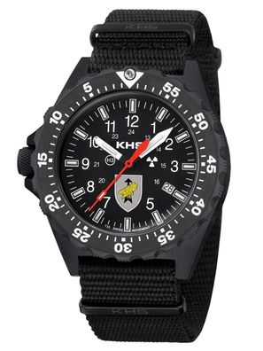 KHS Herren-Armbanduhr Shooter MKII DSK Schwarz SH2F. DSK. NB