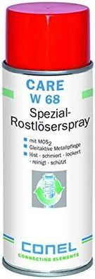 CARE W 68 Spezial-Rostlöser-Spray 400ml zur gleitaktiven Metallpflege