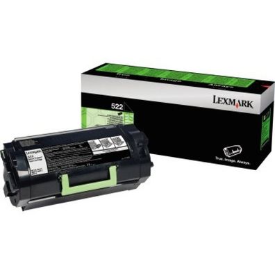 Lexmark Cartridge 522 Black Schwarz (52D2000)