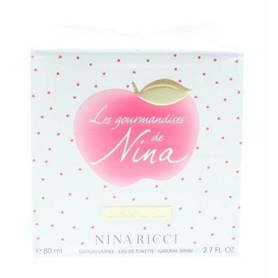 Nina Ricci Les Gourmandises De Nina Eau de Toilette 80ml Spray