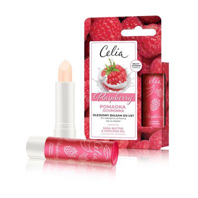 Celia Schutzlippenstift - Öl-Lippenbalsam Himbeere 1 Stk.