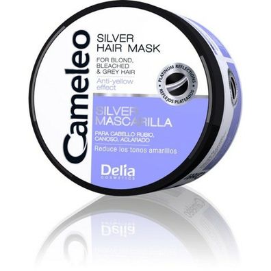 Delia Cosmetics Cameleo Silver Haarmaske gegen Gelbstich 200ml