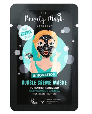 Aktivkohle und Lakritzcreme Gesichtsmaske, The Beauty Mask Company