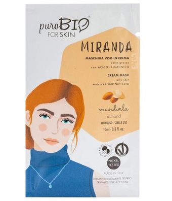 PuroBio Bio Mandel-Gesichtsmaske "Miranda"