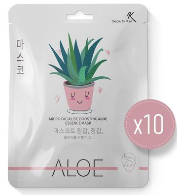 Aloe Vera Gesichtsmaske - Hautberuhigend & Regenerierend