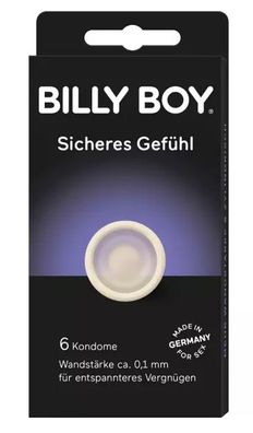 Billy Boy Premium Präservative, 6er Pack - Hochwertiger Schutz