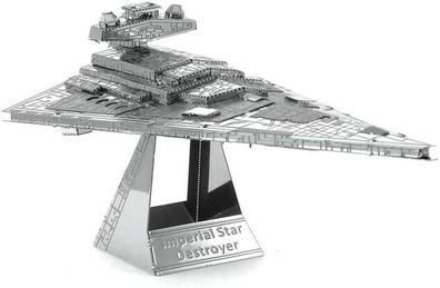 Metal Earth Star Wars Imperial Star Destroyer 3D Konstruktionsbausatz silber