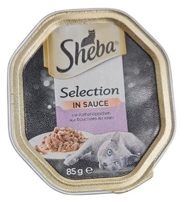 Sheba Katzenfutter mit Kalbsstücken, 85g