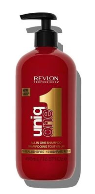 Revlon Uniq One 10w1 All-in-One Shampoo, 490ml - Umfassende Haarpflege