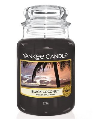Yankee Candle Schwarze Kokosnuss 623g Duftkerze