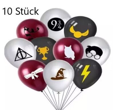 Harry Potter Ballon Kinder Geburtstag Latexballons Luftballons Helium geeignet