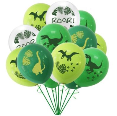 Dinosaurier Ballon Set Kinder Geburtstag Latexballon Luftballons Helium geeignet