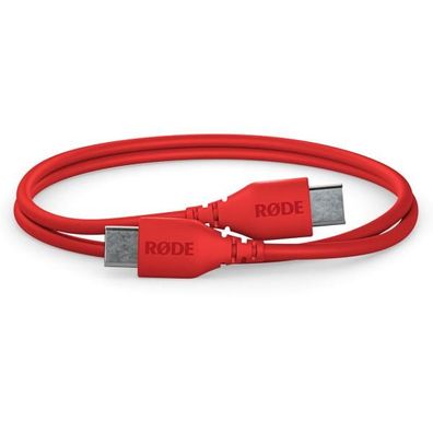 Rode USB-Kabel SC22-R USB-C auf USB-C Kabel 30cm Rot