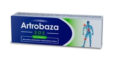 Artrobaza SOS Kühlungsgel mit Aloe Vera, 40g