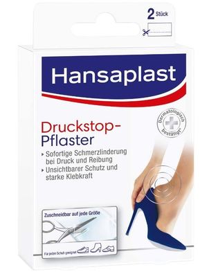 Hansaplast Beschützer Puffer, Blasen- und Druckschutz, 2er Pack