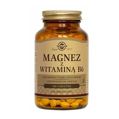 Solgar Magnesium mit Vitamin B6 Tabletten
