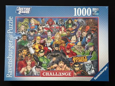 Ravensburger Puzzle 16884 DC Comics Challenge 1000 Teile Premium Puzzle Neu Ovp