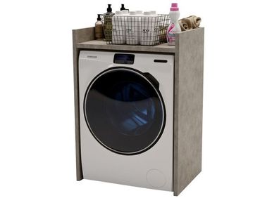CraftPAK Waschmaschinenschrank geeignet für Waschmaschine & Wäschetrockner 66x97x48cm