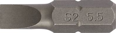 Bit f. Schlitzschrauben 4,5mm L.25mm 1/4 Zoll C6,3 Schneidenstärke 0,6mm PROMAT