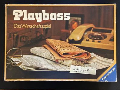 Playboss - Das Wirtschaftsspiel von Ravensburger Brettspiel vollständig