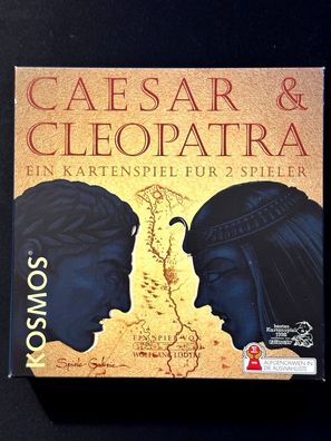 Caesar und Cleopatra Spiel KOSMOS Kartenspiel Spiel des Jahres 1998 komplett