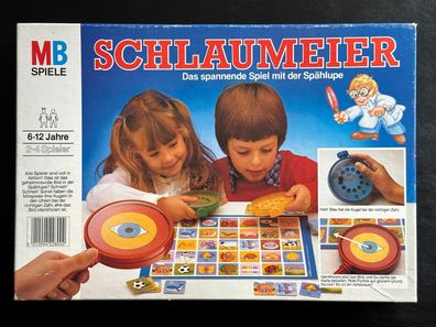 Schlaumeier - Das Spiel mit der Spählupe von MB Spiele von 1983 vollständig