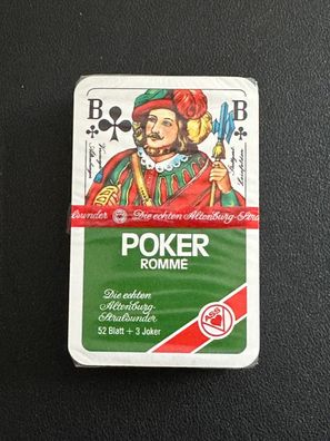 ASS Altenburger Rommekarten Pokerkarten Spielkarten Neu & original versiegelt