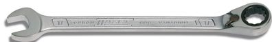 Maulringratschenschlüssel 606 SW 10mm L.154,5mm umschaltbar, Rings.15Grad HAZET