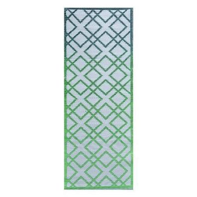 Outdoor-Teppich Beidseitig Grün 68cm x 197 cm Dekoteppich Dekoration Teppich Deko