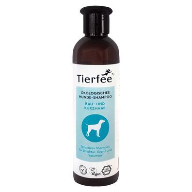 Tierfee Ökologisches Hunde-Shampoo für Rau- und Kurzhaar - 250 ml