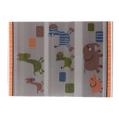 112 puppenhaus miniatur teppich cartoon stil teppich stickerei stoffmatte