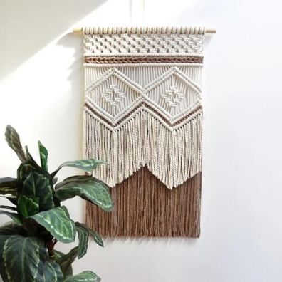 Handicrafts gewebter Wandteppich zum Aufhangen im Wohnzimmer fur Hochzeiten