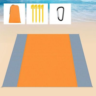 Strandmatte Teppich Picknickdecke Wasserdicht Anti Sand Outdoor Camping Reise DE