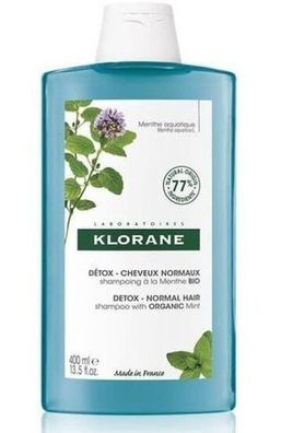 Klorane Bio-Minze Shampoo 400ml - Tiefenreinigung und erfrischende Pflege
