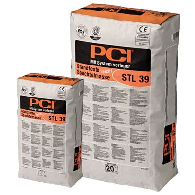 PCI STL 39 Standfeste Spachtelmasse leicht - Lieferform: 20 kg Sack